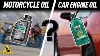 Motorcycle Oil vs. Car Oil | What's the Difference? | TwistedThrottle.com