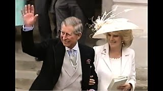 Charles &amp; Camilla marry behind closed doors (2005)