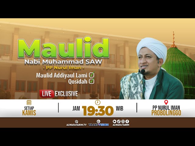 🔴LIVE | MAULID NABI SAW, PP NURUL IMAN, PROBOLINGGO - AL HABIB HASAN BIN ISMAIL AL MUHDHOR class=