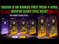 4 may Monday weapon glory title🔥season 51 br Ranked first weak 4 days🤌my weapon title in distric⚡🇮🇳