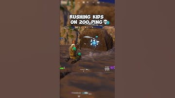 Bro still FAST on 200 ping 😭 #fortnite #fortniteclips