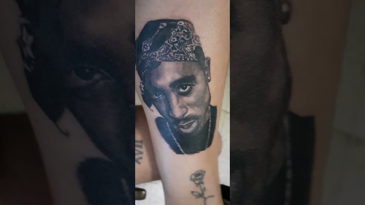 2pac Autotattoo tupac  HAVIELE HARVIER