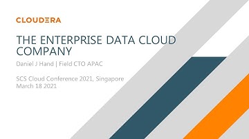 Everything You Need to Know about the Enterprise Data Cloud By Daniel Hand, Cloudera