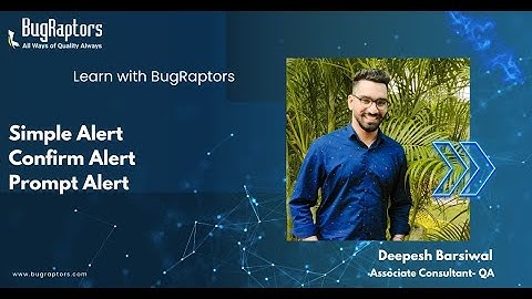 Alerts in Cypress |Simple Alert | Confirm Alert |Prompt Alert|