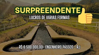 FAZENDA PARA LUCRAR DE VÁRIAS FORMAS: À VENDA EM ENGENHEIRO PASSOS - RJ