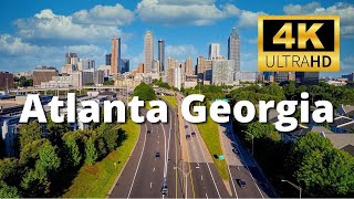 Tour of Atlanta Georgia 4k | Georgia Aquarium | Atlanta Falcons | Downtown Atlanta | Atlanta Ga Vlog