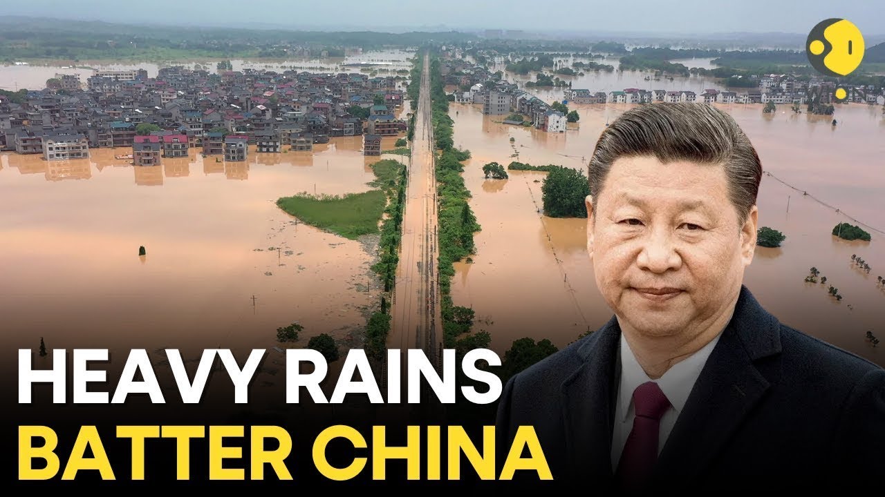 China Floods LIVE: Drone footage captures extent of flooding in southern Chinese city of Qingyuan