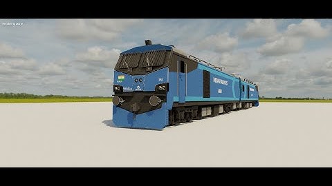 WAG12 WITH RO-RO TRUCK FREIGHT FOR MSTS AND OPEN RAILS