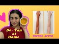 How to Remove Sun Tan | Reverse Skin Darkening  by using Simple Home Remedy #homeremedy #shefam