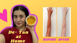 How to Remove Sun Tan | Reverse Skin Darkening  by using Simple Home Remedy #homeremedy #shefam screenshot 1