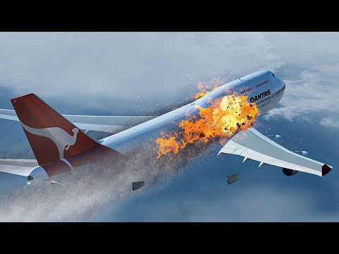 Panic After Takeoff As Boeing 747 Explodes At 29,000 Feet | Qantas Flight 30