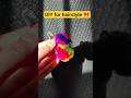 DIY pom pom reuse for hairstyle 🎀#hairstyle #haircare #diyhairstyle #shorts