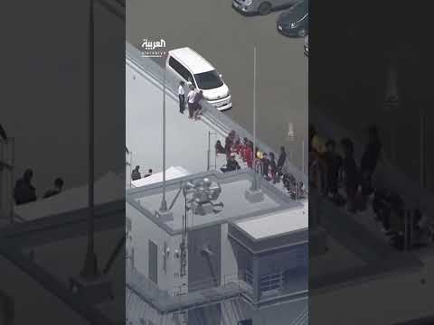 تحذير من تسونامي يدفع سكان اليابان للاحتماء على الأسطح