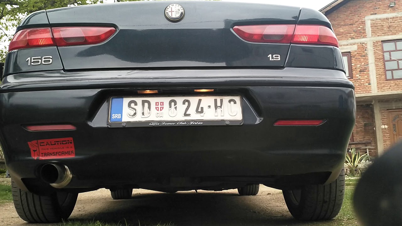Alfa Romeo 156 1 9 Jtd 8v Sound Youtube