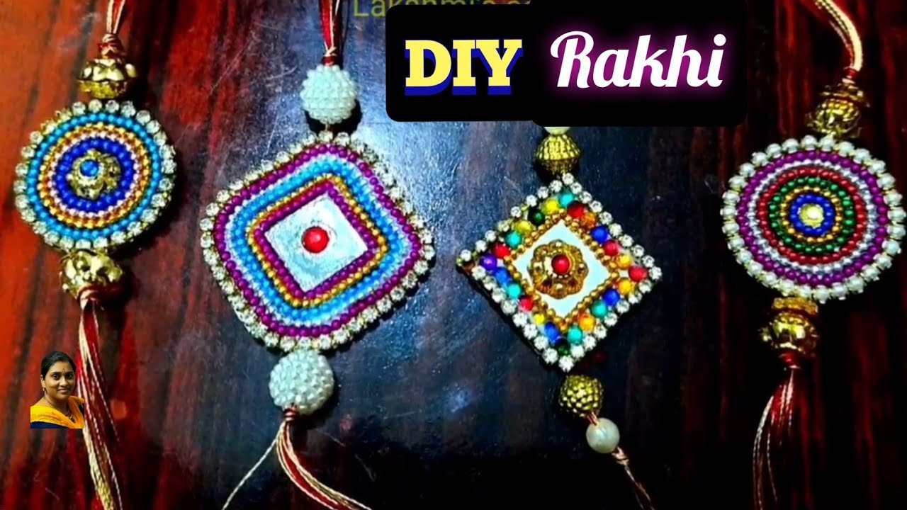 Easy Rakhi Making Ideas/How To Make Rakhi At Home/DIY Rakhi 2023/Rakhi ...