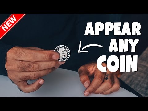 Make A Coin APPEAR Out Of THIN AIR : Coin Magic Tutorial