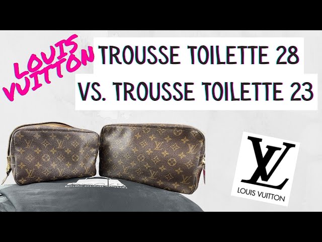 WHAT'S IN MY MAKEUP BAG  LOUIS VUITTON TROUSSE 28 🤍 