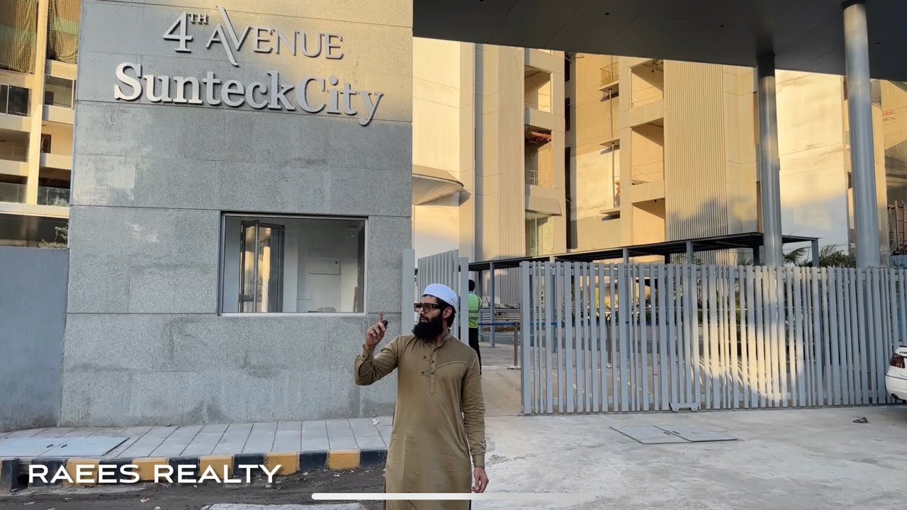 Sunteck avenue 4 view from 30th floor