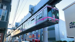 Japan's Upside Down Train Like a Thrill Ride