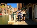 Venice Italy walking tour 2022 - Summer Italy - Tour of Venice - Venice travel guide - Italy 4K