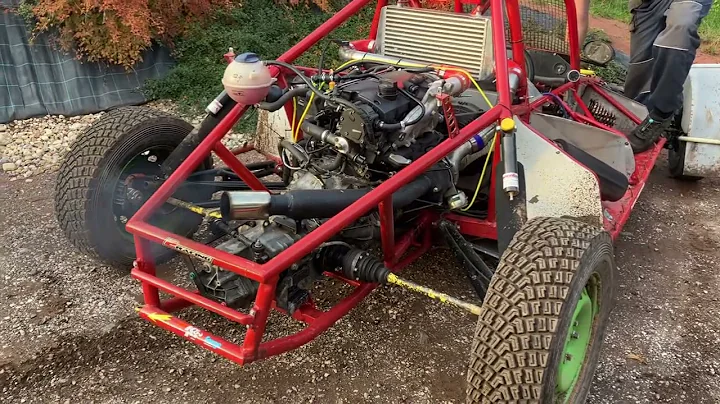 Buggy 1.9 TDI PD AXR shooting flame popcorn 💥