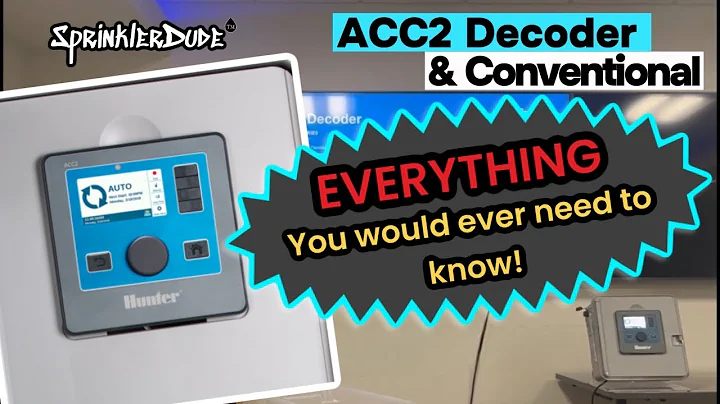 Advanced Features of the Hunter ACC 2 Controller: Workshop Highlights