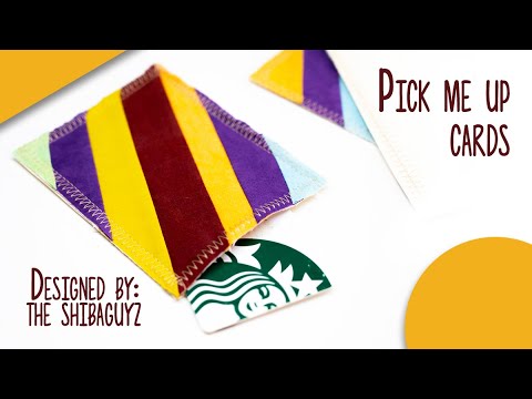 Pick Me Up Cards Tutorial