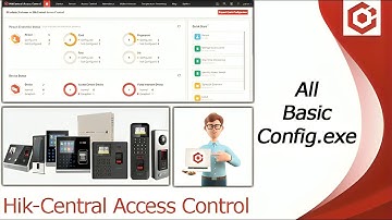 How to setup HikCentral Access Control HCAC - Basic Configuration | HIKVISION Attendance Setup