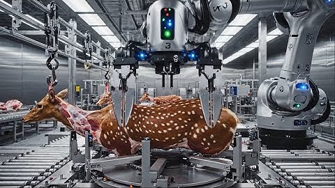 Inside a Modern Deer Processing Megafactory | Full Closed-Loop Industrial Line