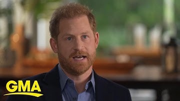 Prince Harry reflects on how Princess Diana would feel about rift between her sons l GMA
