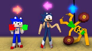 Sonic Eyx VS Bunzo Bunny | FNF Character Test (Minecraft Animation)