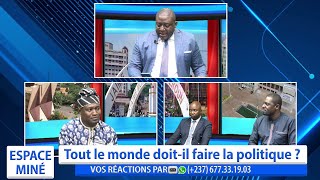 TOUT LE MONDE DOIT-IL FAIRE LA POLITIQUE ? ESPACE MINÉ DU 06 MAI 2024