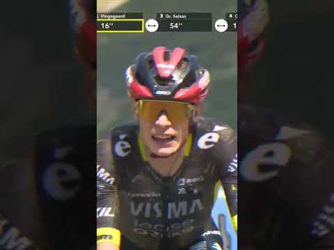Jonas Vingegaard’s face showed the true pain of the Col du Tourmalet 😫