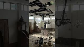 Amazing Mosque Lighting System Upgrade ✨ | Sakinah Builders #Mosque #Masjid #Lighting
