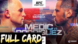 UFC Belgrade Predictions Medic vs Rodriguez Full Card Betting Breakdown screenshot 3