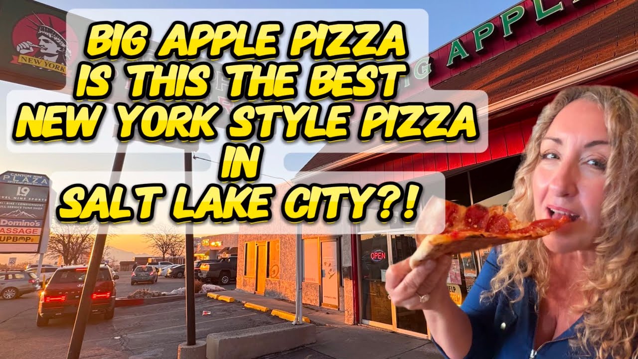 Big Apple Pizza in Salt Lake City: The Best New York Style Pizza?!