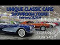 CLASSIC CARS FOR SALE !! Unique Classic Cars Lot Walk February 2024 - classic cars - muscle cars
