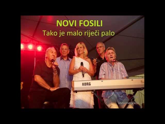 NOVI FOSILI - TAKO JE MALO RIJECI PALO