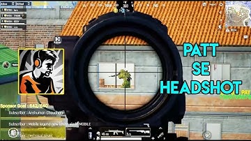 DYNAMO AWM HEADSHOTS | PATT SE HEADSHOT | DYNAMO SNIPER KING | PUBG MOBILE
