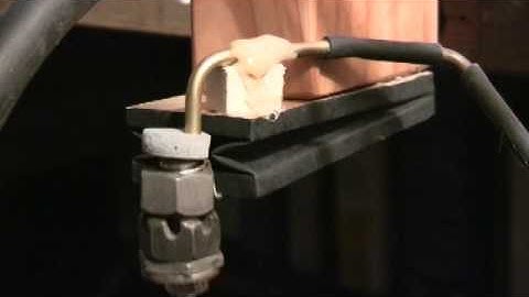 First Pouch Test Jig w/ modification by John A Tuttle from Player-Care