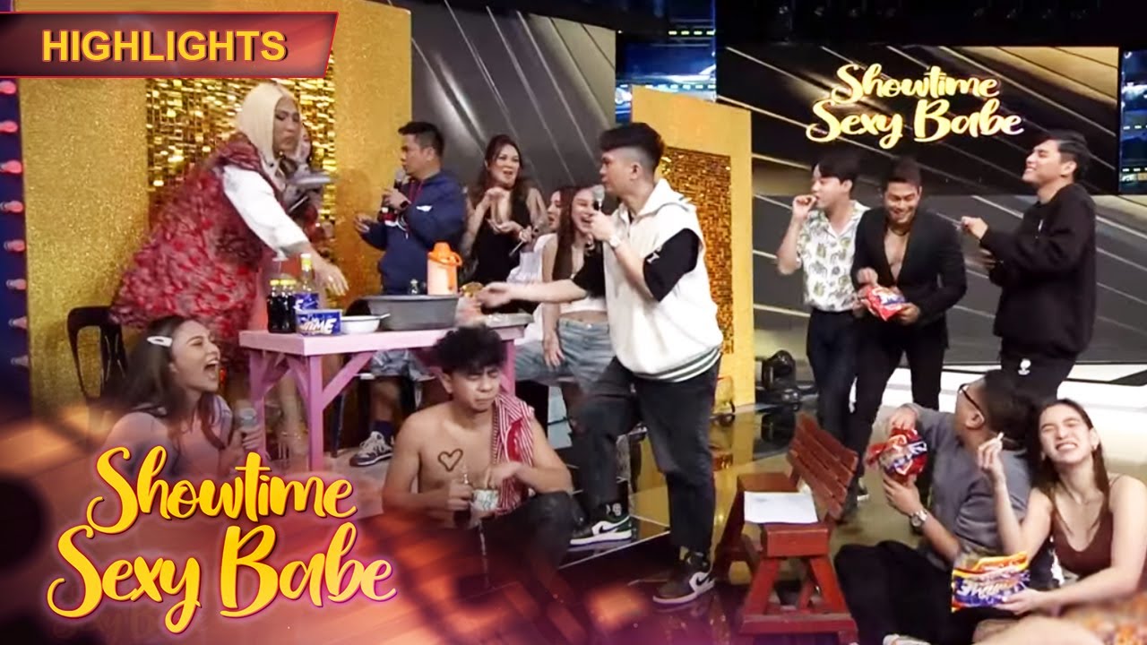 ⁣It's Showtime family eats happily together | It's Showtime Sexy Babe