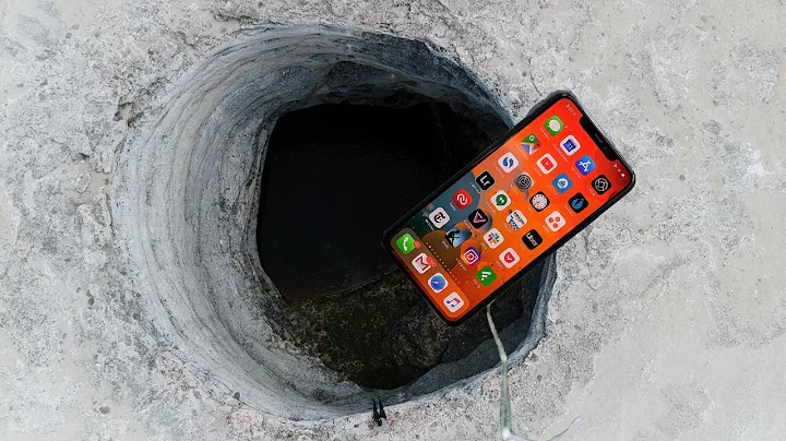 Dropping an iPhone 11 Pro Down Deep Hot Cauldron Hole - What's in There? - DayDayNews
