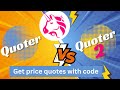 Quoter vs quoter2  get swap quote with code  uniswap v3  ethersjs