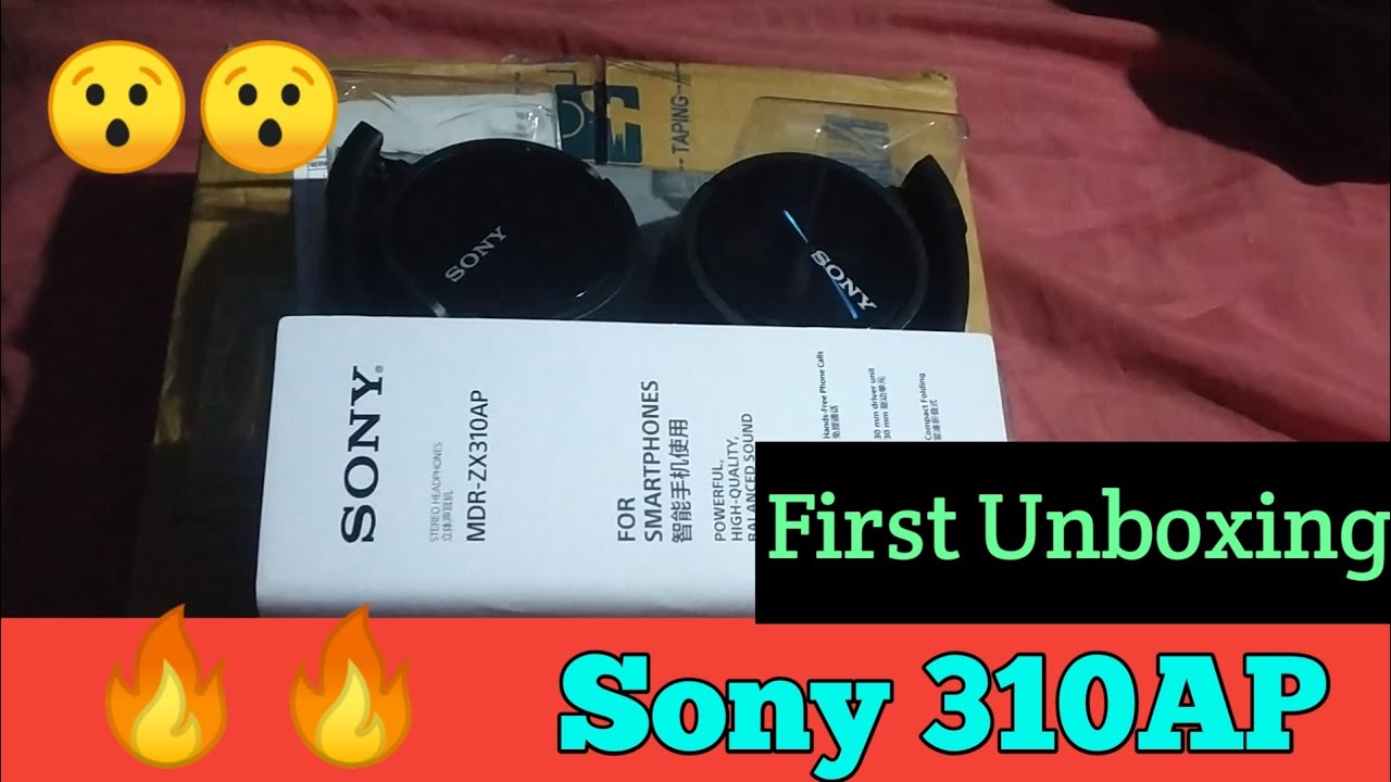 ð§Sony 310AP Wired Headset Unboxing ð§|| My First Unboxing Video ð¥|| Headphone Unboxingð¥ð¥ 