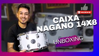 CAIXA NAGANO 14X8 | BEG BEAT | UNBOXING | RM HOME STUDIO | MOCAJUBA - PA