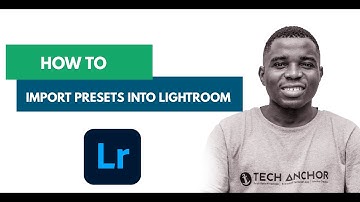 How to import presets into lightroom