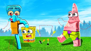 I STOLE SPONGEBOB'S HEAD! (ROBLOX COLLECT THE BODY CHALLENGE!)