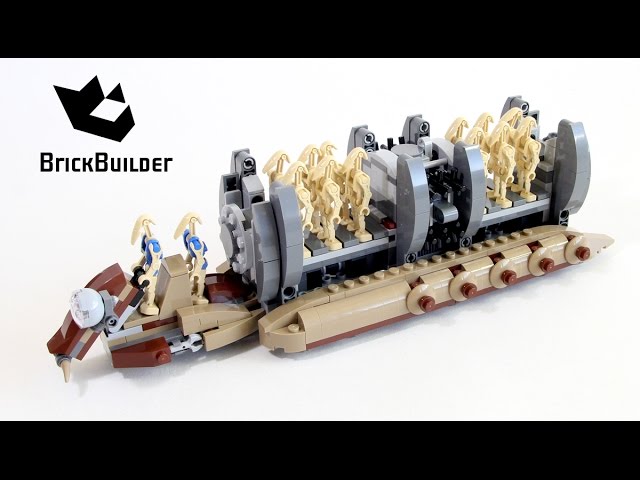 Lego Star Wars 75086 Battle Droid Troop Carrier - Lego Speed Build 