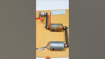 Dynamo Free electricity generate ° DC Motor #dcmotor #tech #belt #mechanism #motor #shorts