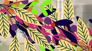 Dynamic Animated Leaves Flowers Nature Motion — Motion Graphics Template